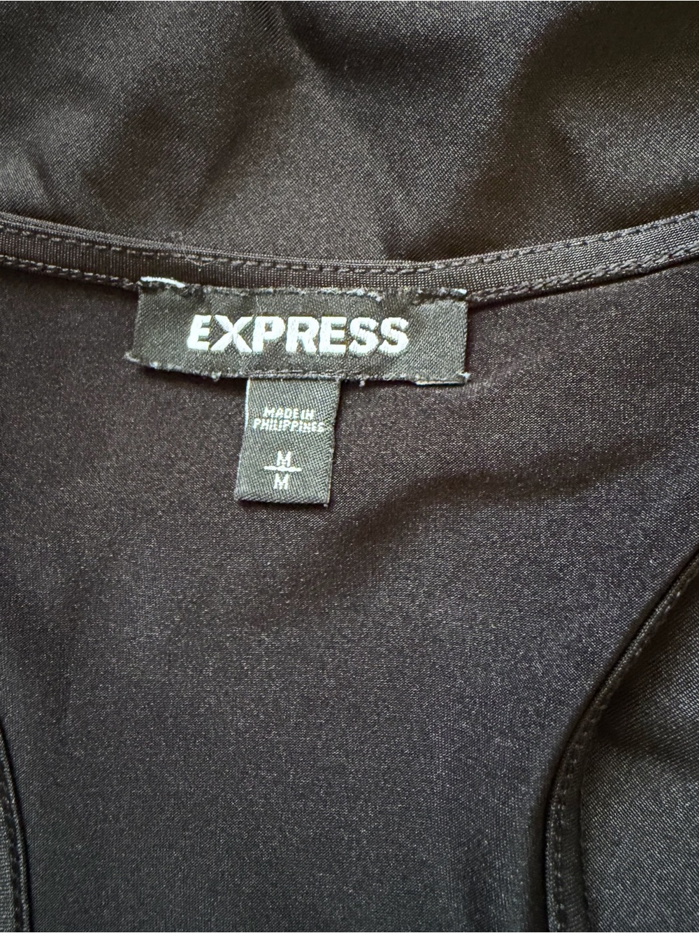 Express Black Sleeveless Cowl Neck Tank - Picture 6 of 9